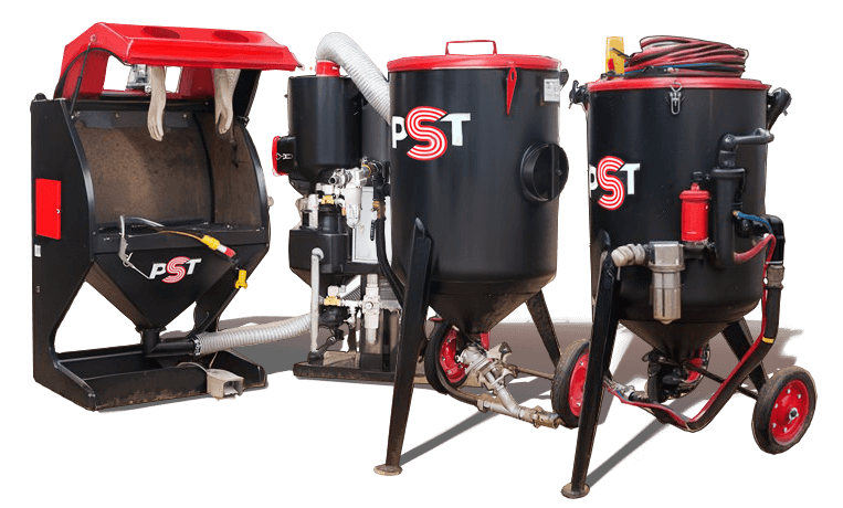 Пескоструйное оборудование для подготовки поверхностей Пескоструйное оборудование для подготовки поверхностей